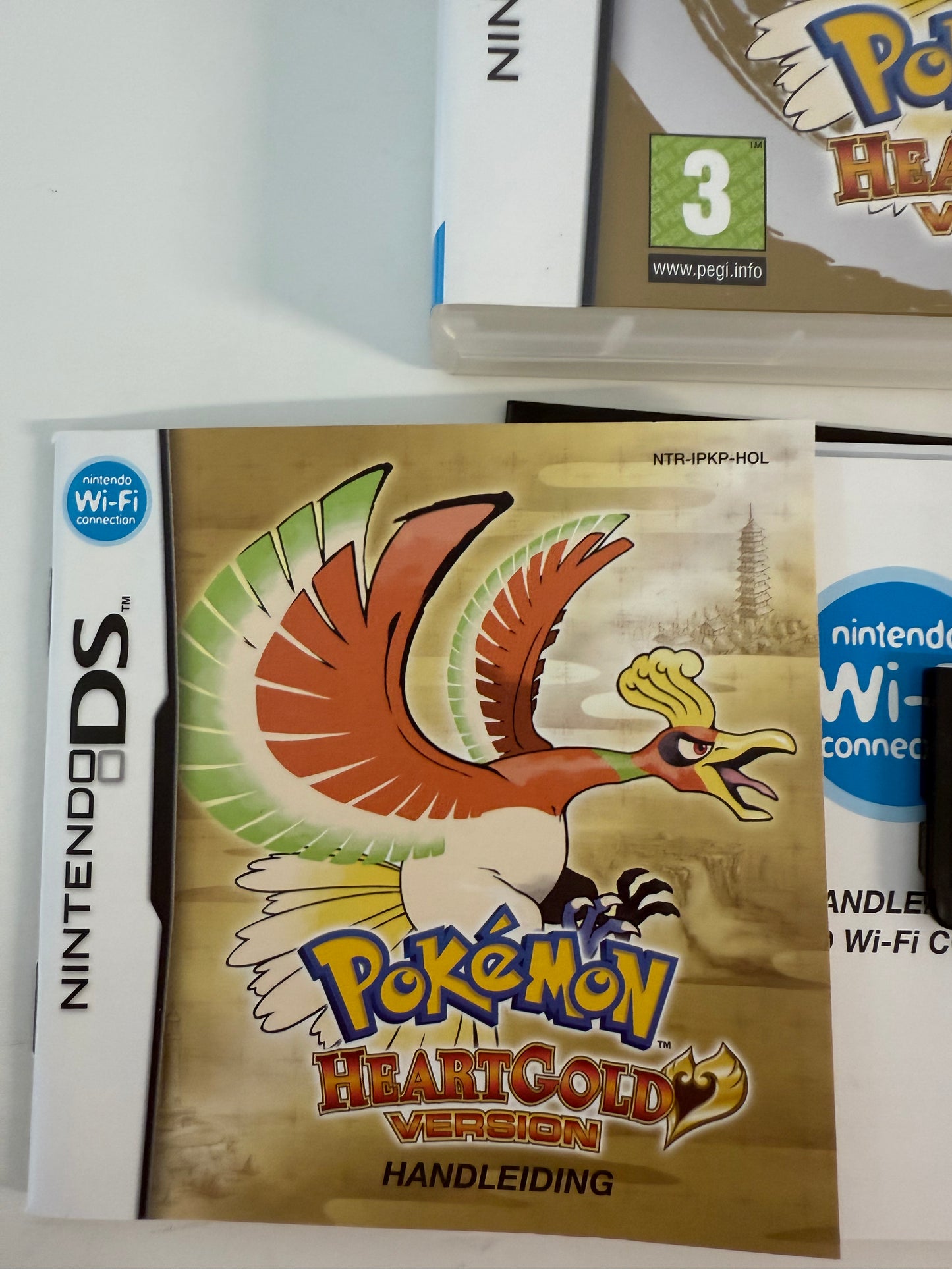 Pokémon HeartGold compleet met boekjes voor Nintendo DS