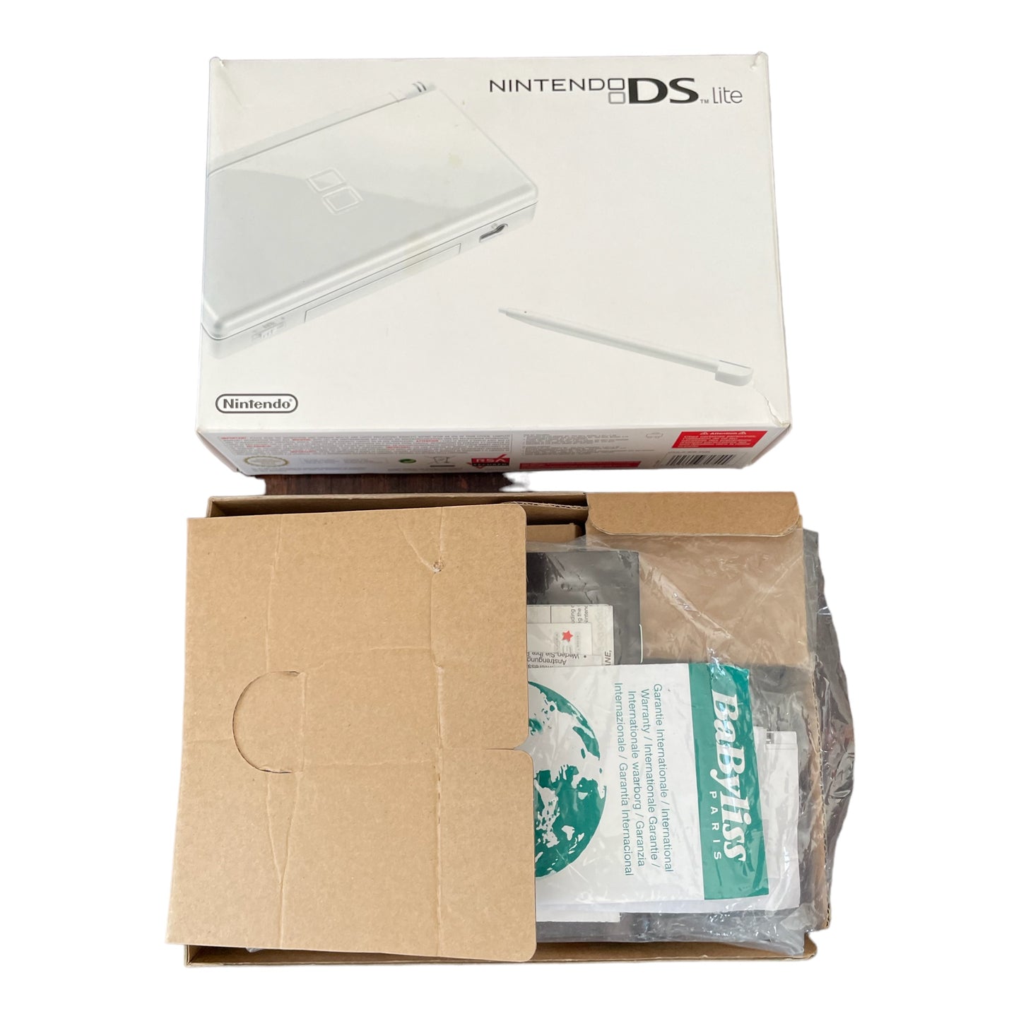Gloednieuw - Nintendo DS Lite White + Marvel Nemesis sealed