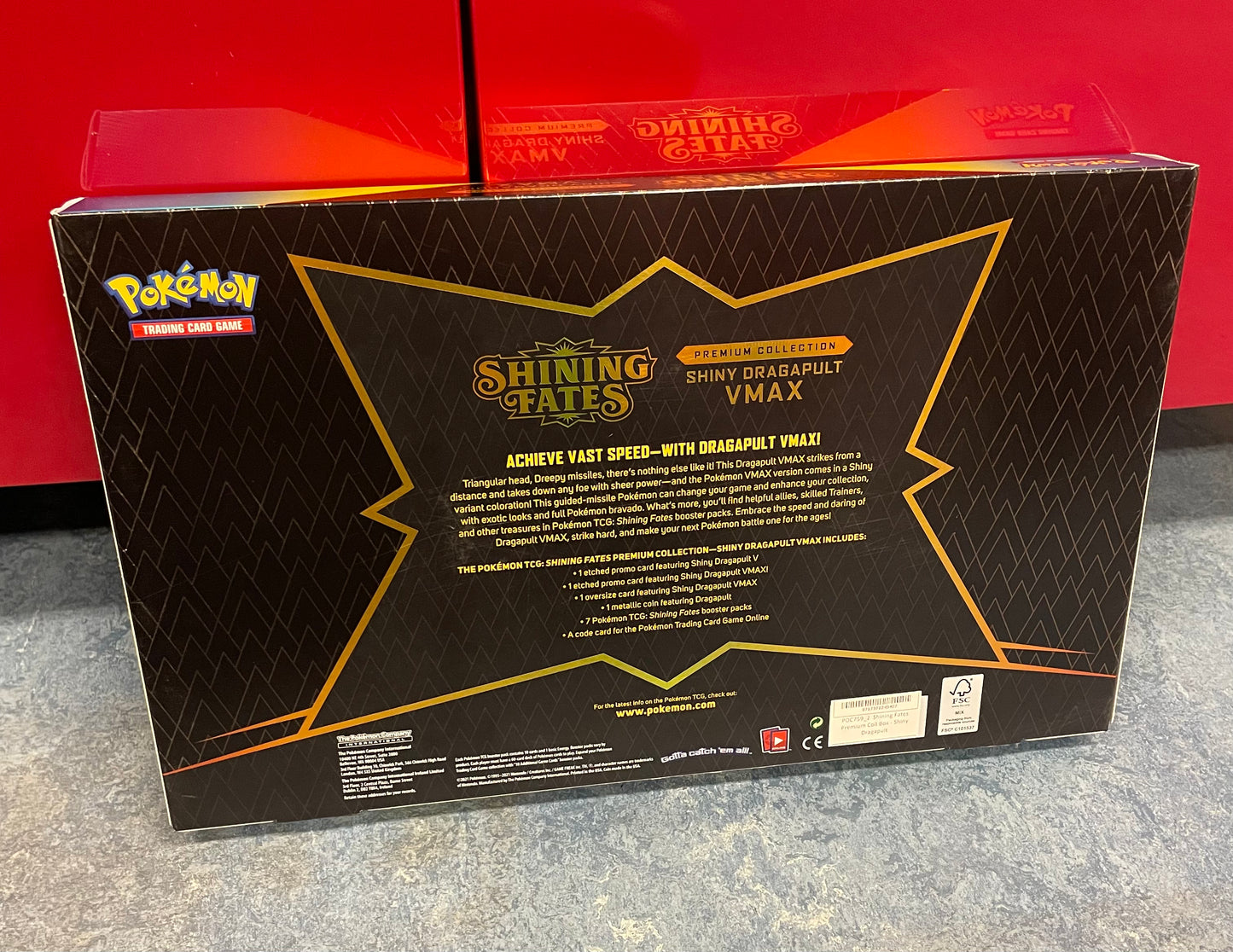 Pokémon Shining Fates Premium Collection Box - Shiny Dragapult