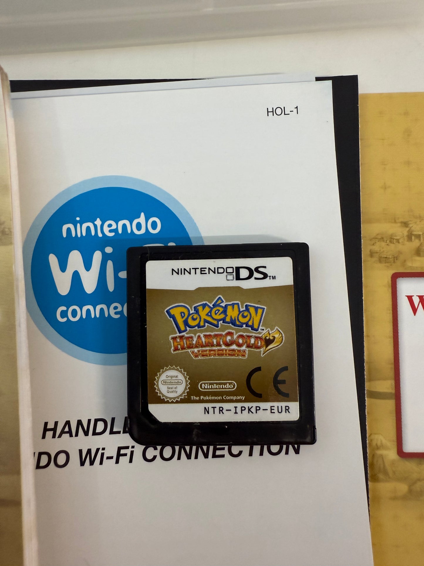 Pokémon HeartGold compleet met boekjes voor Nintendo DS
