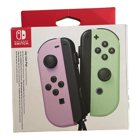 Joy-Con Pair (controllerset) Pastelpaars/pastelgroen Nintendo Switch (Als nieuw)