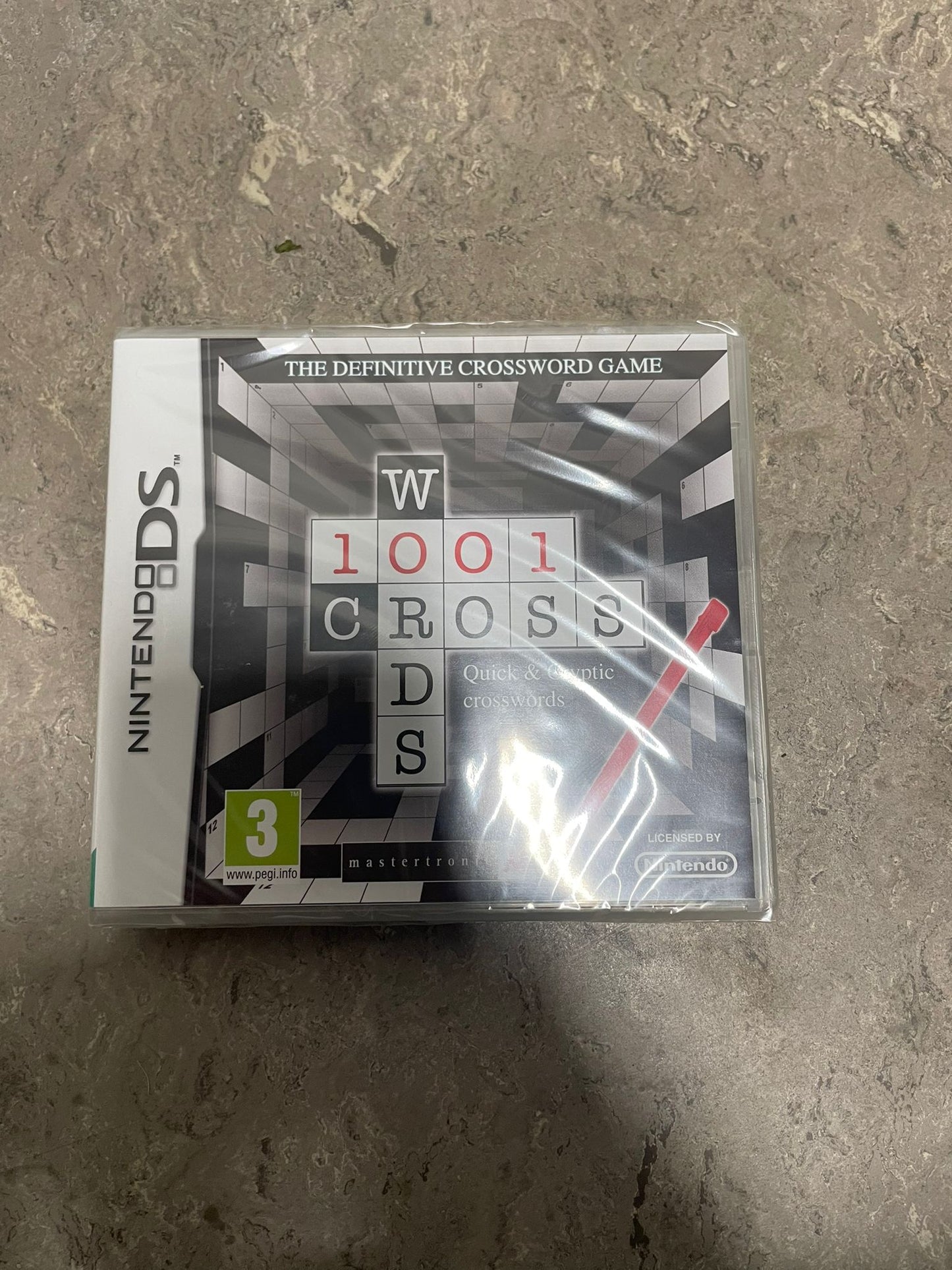 [NIEUW, SEALED] 46x 1001 Crosswords voor Nintendo DS