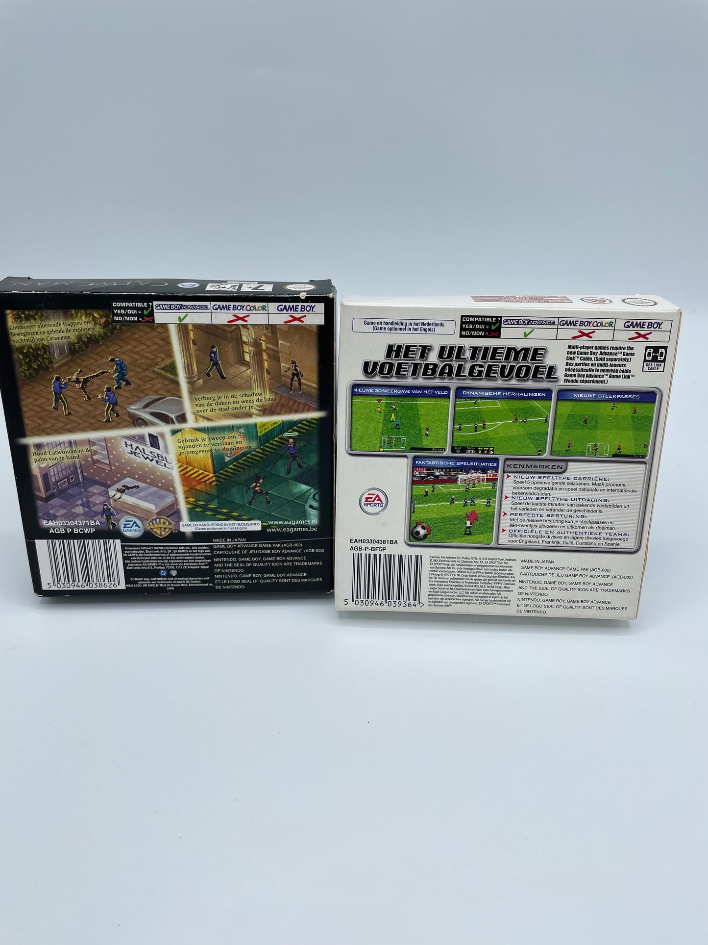 FIFA 2005 + Catwoman voor Nintendo Game Boy Advance
